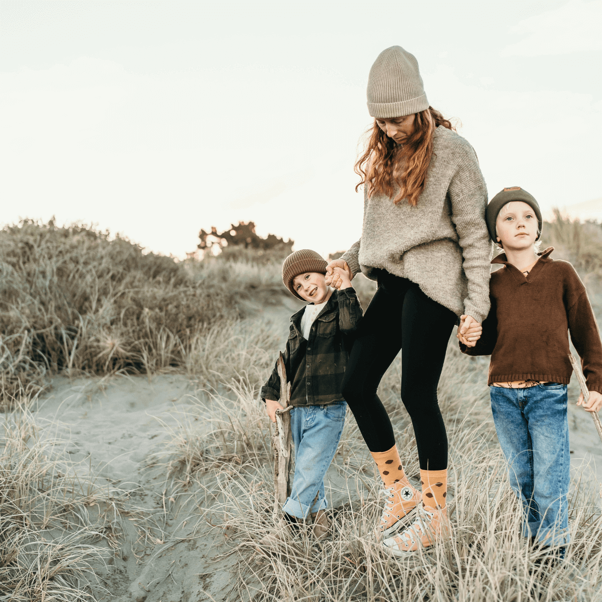 merino wool crew socks women mustard with brown spot au