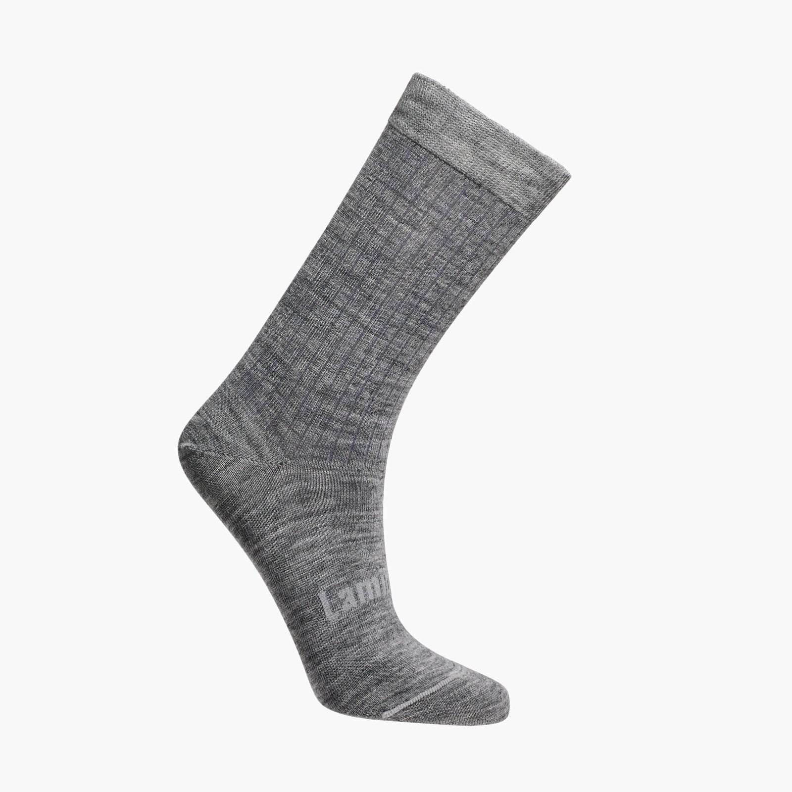 grey merino wool rib crew socks for women and children school aus