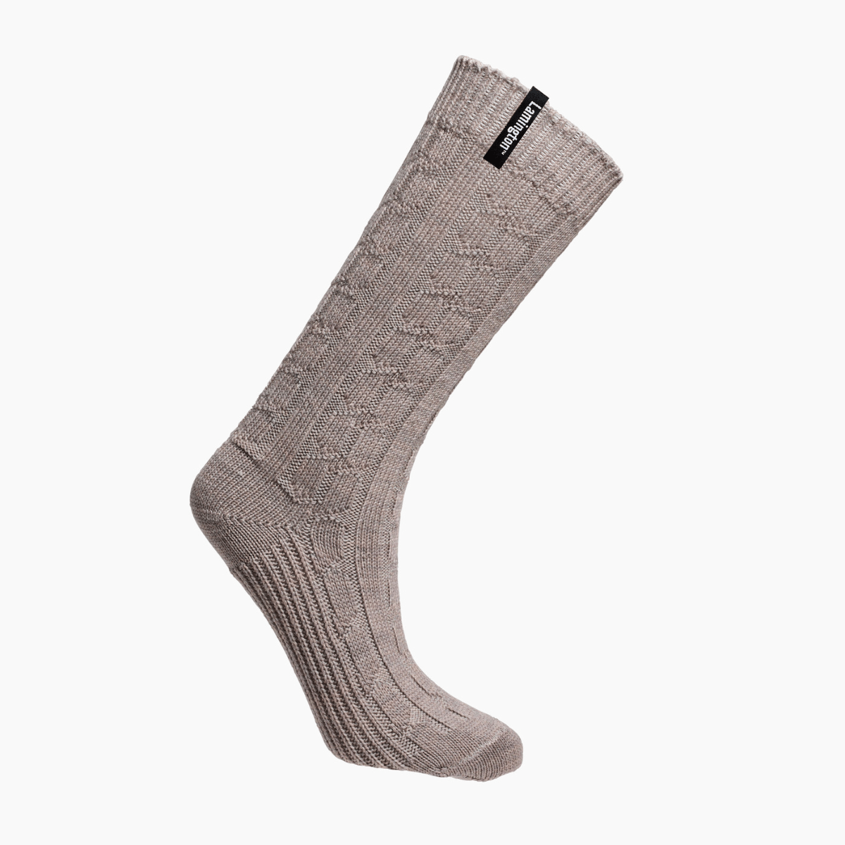 merino wool socks woman luxury chunky cable knit aus
