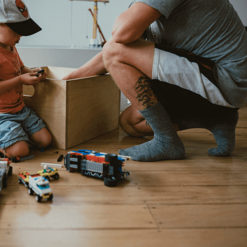 grey rib crew socks for men merino wool aus school