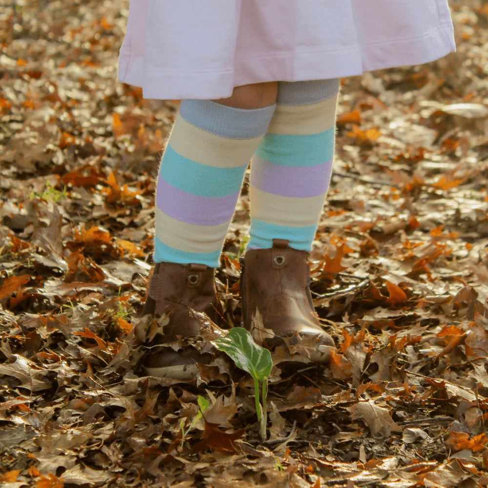 Merino Wool Knee High Socks | CHILD | Sherbet