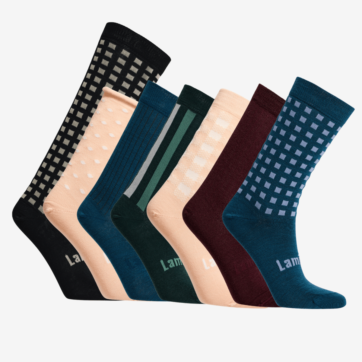 Merino Wool Socks | Woman | 7 Day Set