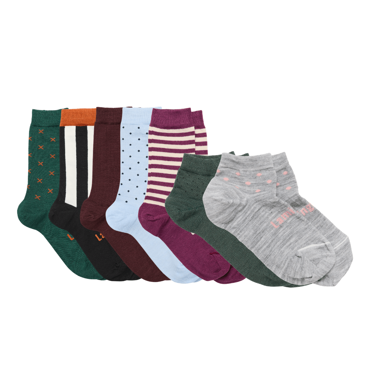 Merino Wool Socks | Woman | 7 Day Set