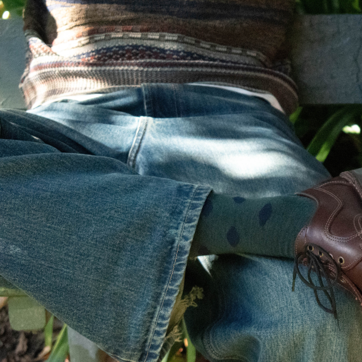 Merino Wool Crew Socks | MAN | Caspian