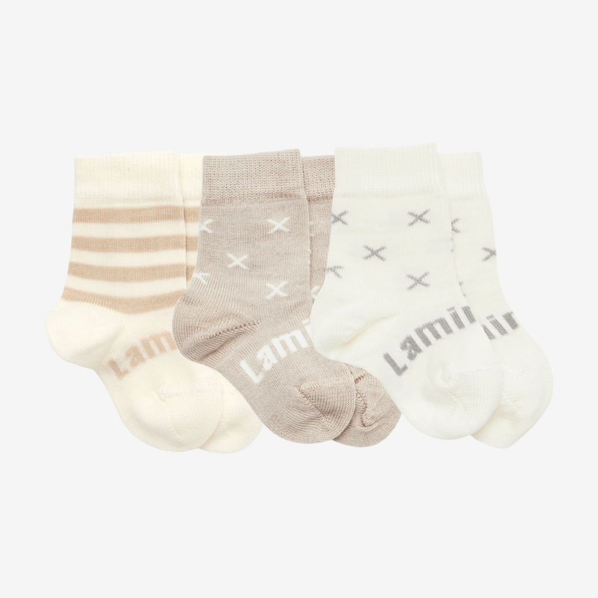 Merino Wool Socks | Baby | 3 Day Set