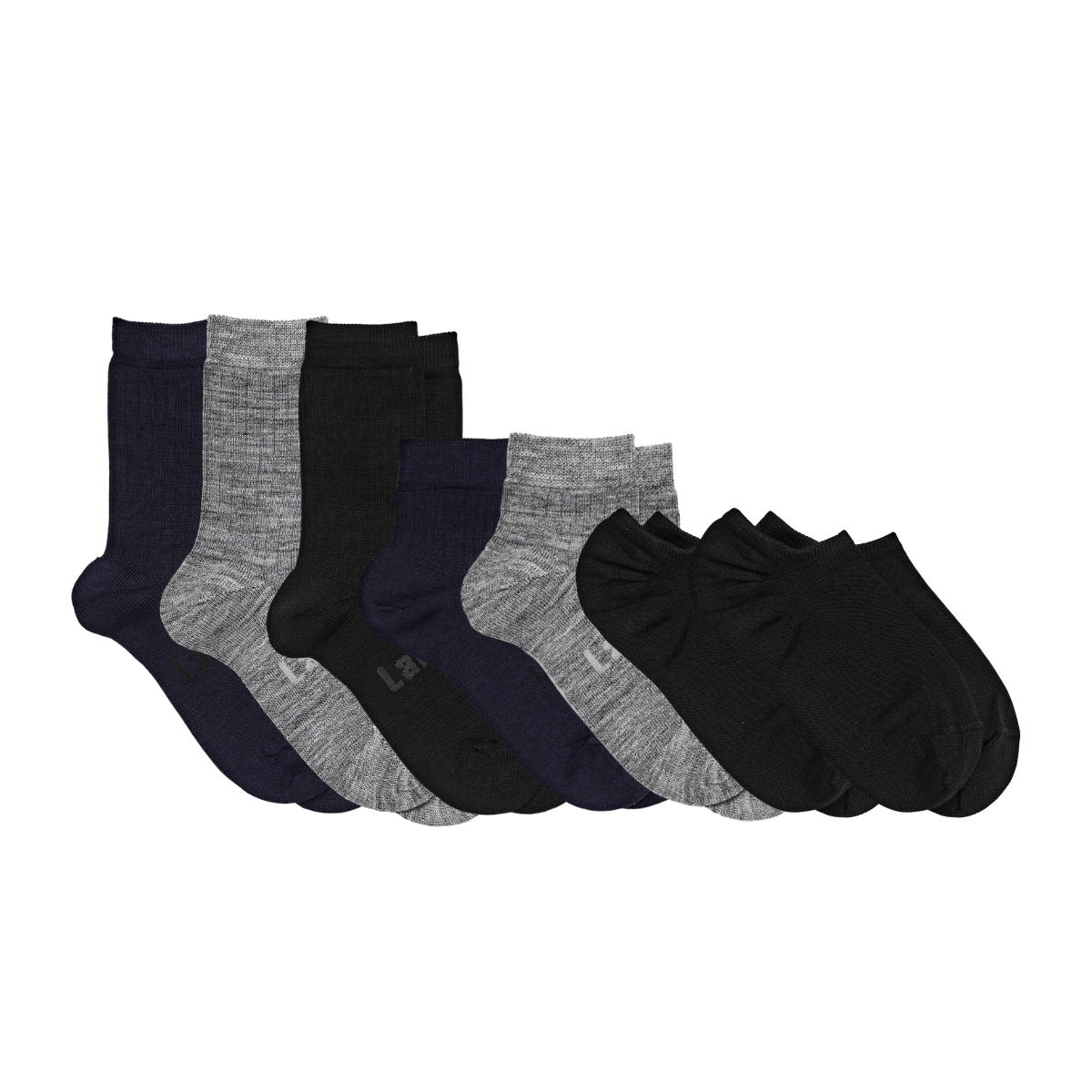 Merino Wool Socks | Woman | 7 Day Set
