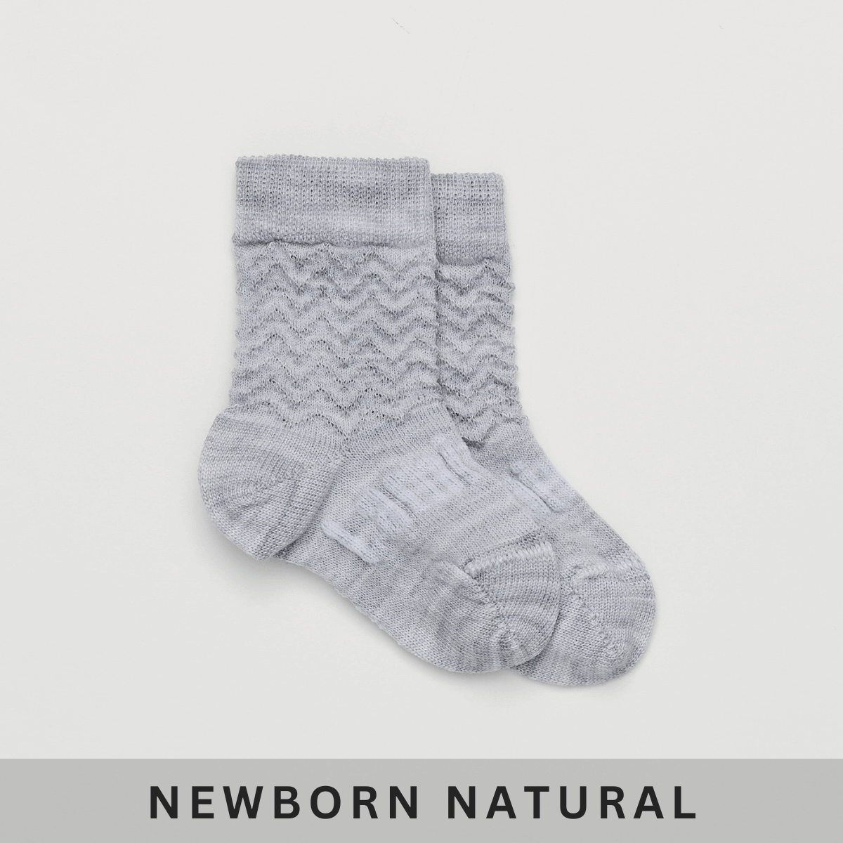 merino wool baby socks crew grey nz aus